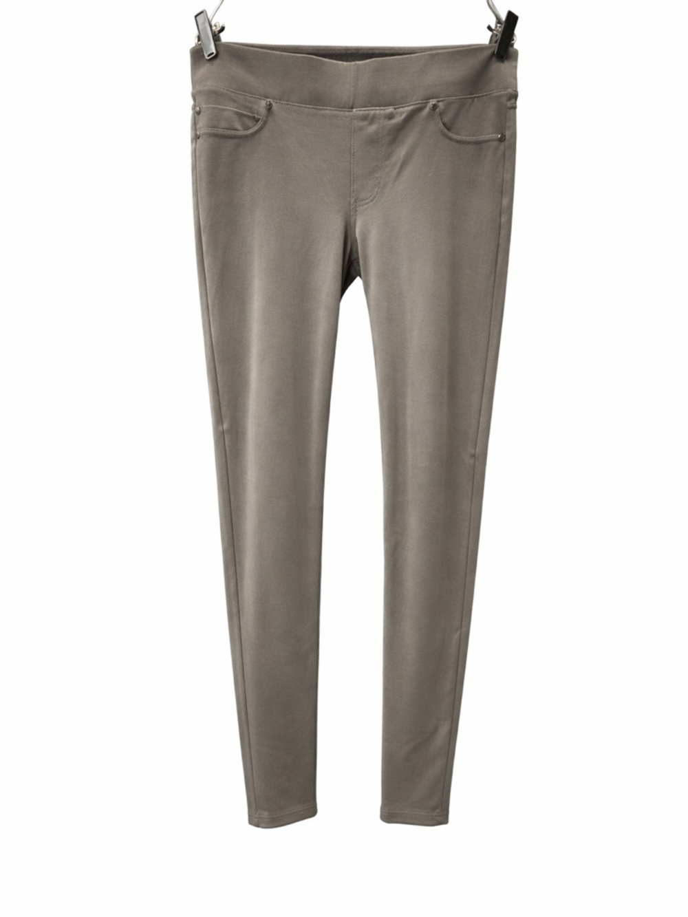 Liverpool Jeans Co Women's High Waist Leggings Gray Size 10/30 Yoga Running
